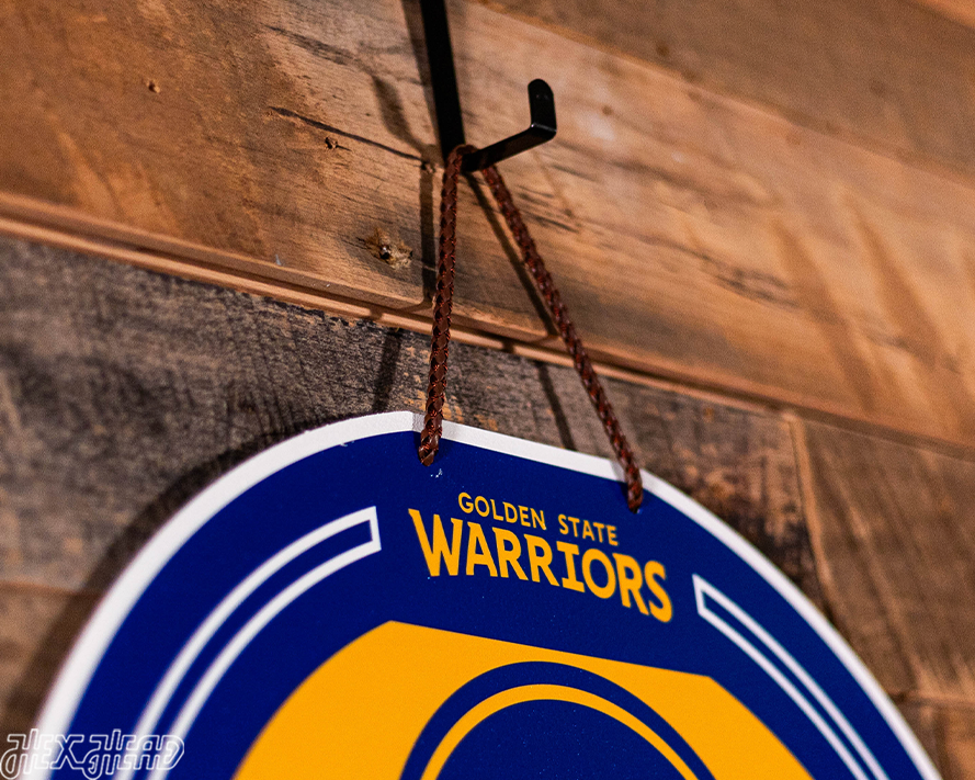 Golden State Warriors Personalized Monogram Metal Art