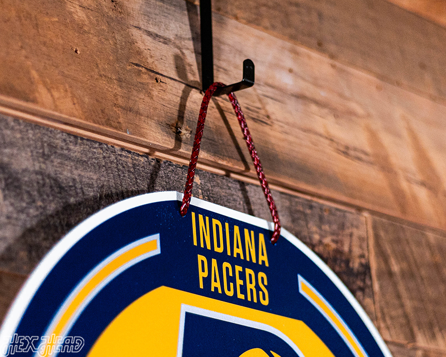 Indiana Pacers Personalized Monogram Metal Art