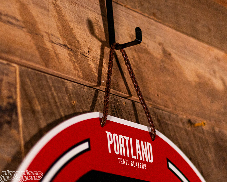 Portland Trail Blazers Personalized Monogram Metal Art