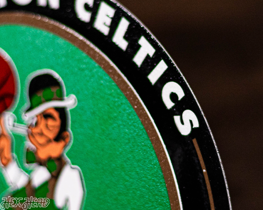 Boston Celtics "Double Play" On the Shelf or on the Wall Art