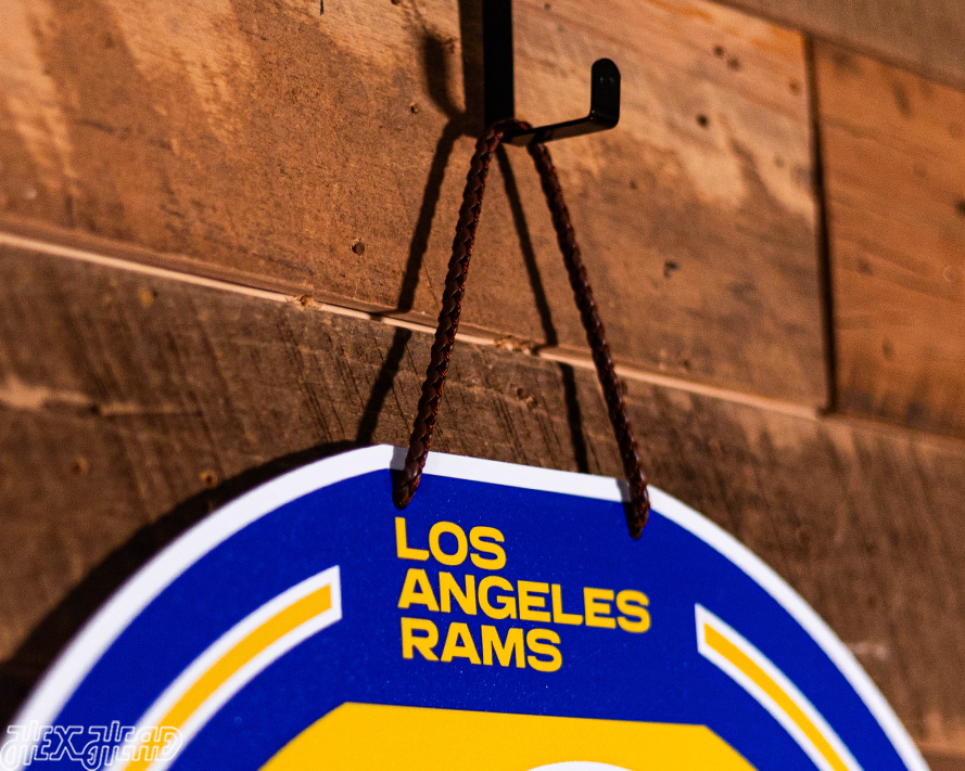 Los Angeles Rams Personalized Monogram Metal Art