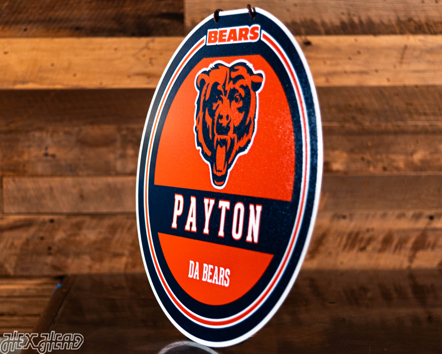 Chicago Bears Personalized Monogram Metal Art