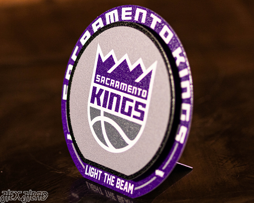 Sacramento Kings "Double Play" On the Shelf or on the Wall Art