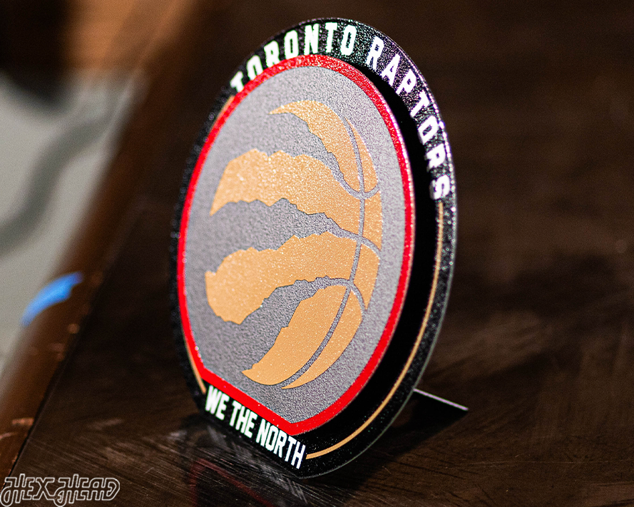 Toronto Raptors "Double Play" On the Shelf or on the Wall Art