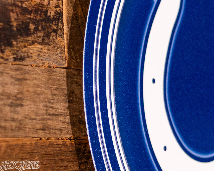 VARSITY Collection- Single Layer Indianapolis Colts Metal Wall Art