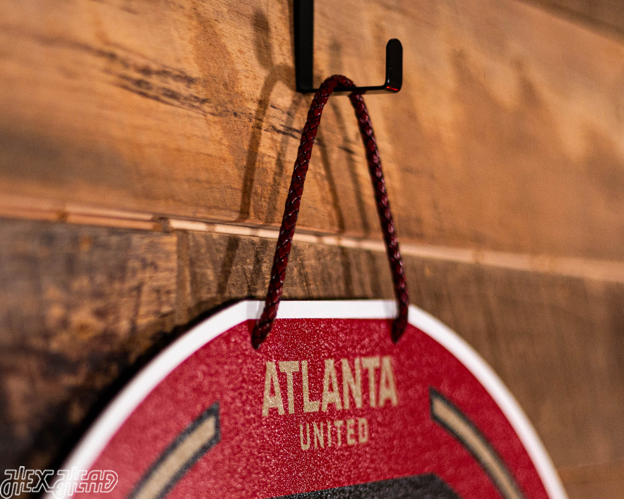 Atlanta United FC Personalized Monogram Metal Art