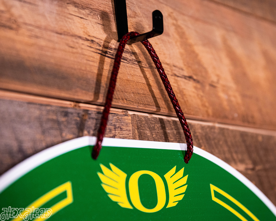 Oregon Ducks Personalized Monogram Metal Art