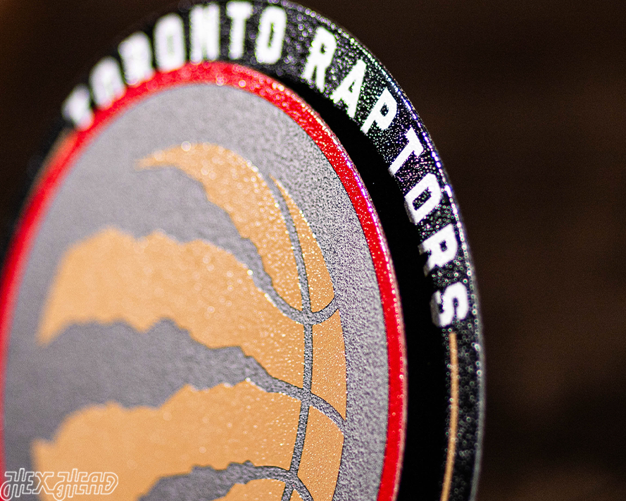 Toronto Raptors "Double Play" On the Shelf or on the Wall Art