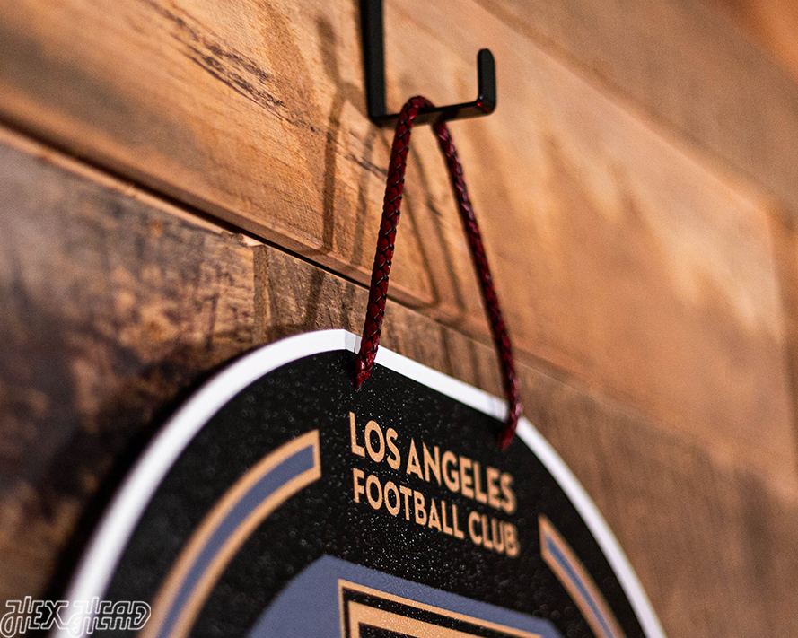 Los Angeles FC Personalized Monogram Metal Art