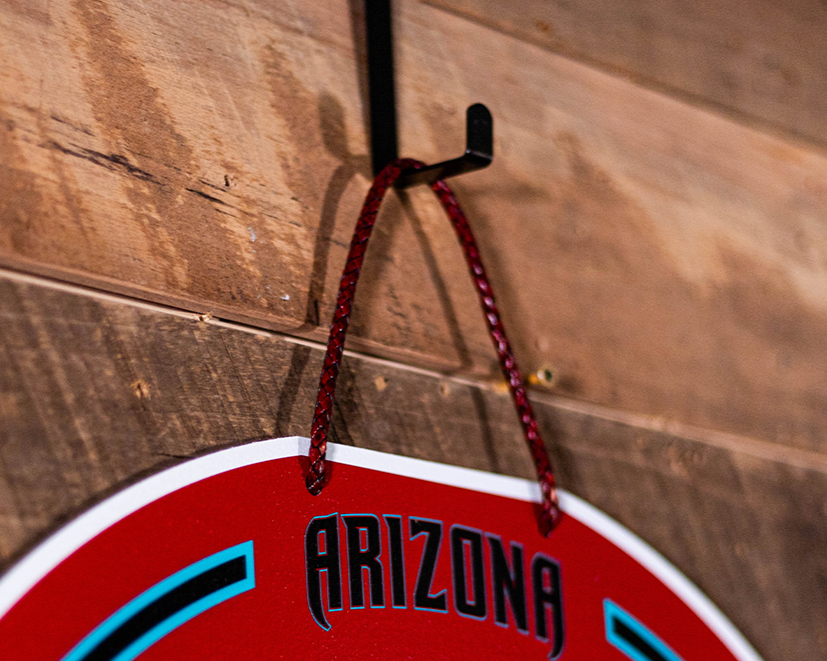 Arizona Diamondbacks Personalized Monogram Metal Art