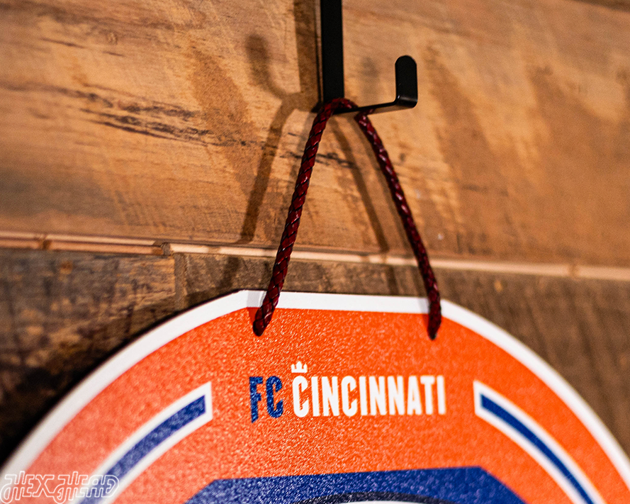 FC Cincinnati Personalized Monogram Metal Art