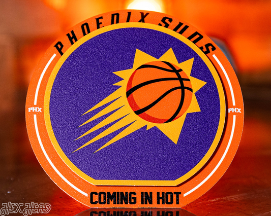 Phoenix Suns "Double Play" On the Shelf or on the Wall Art