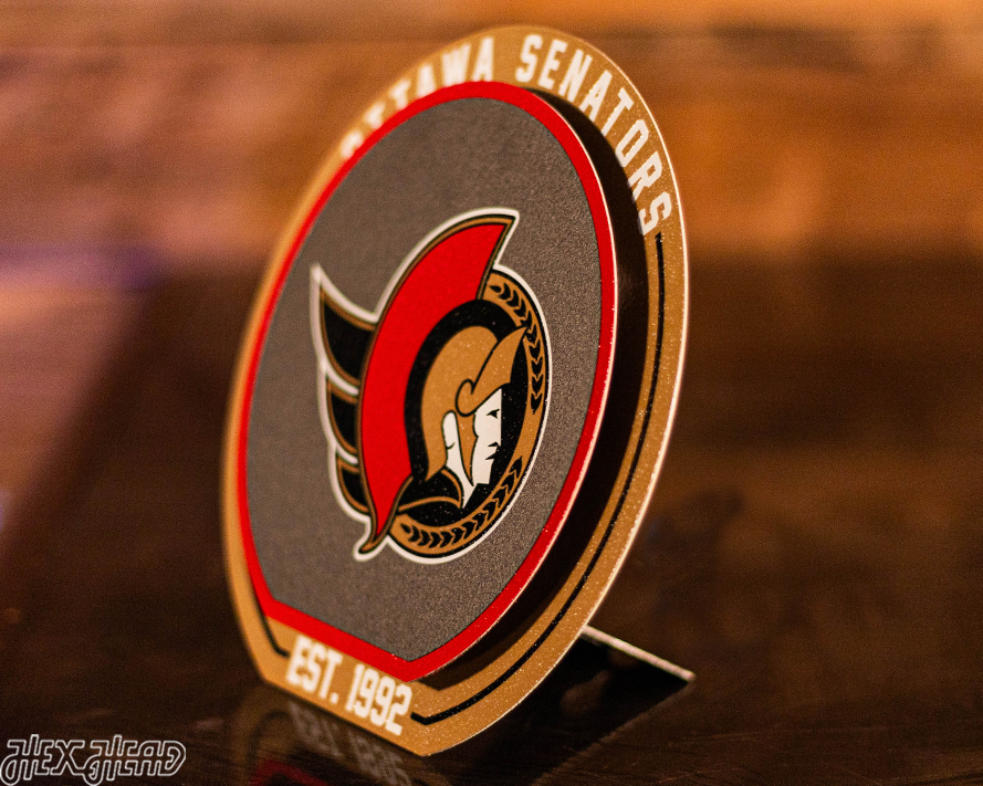 Ottawa Senators "Double Play" On the Shelf or on the Wall Art