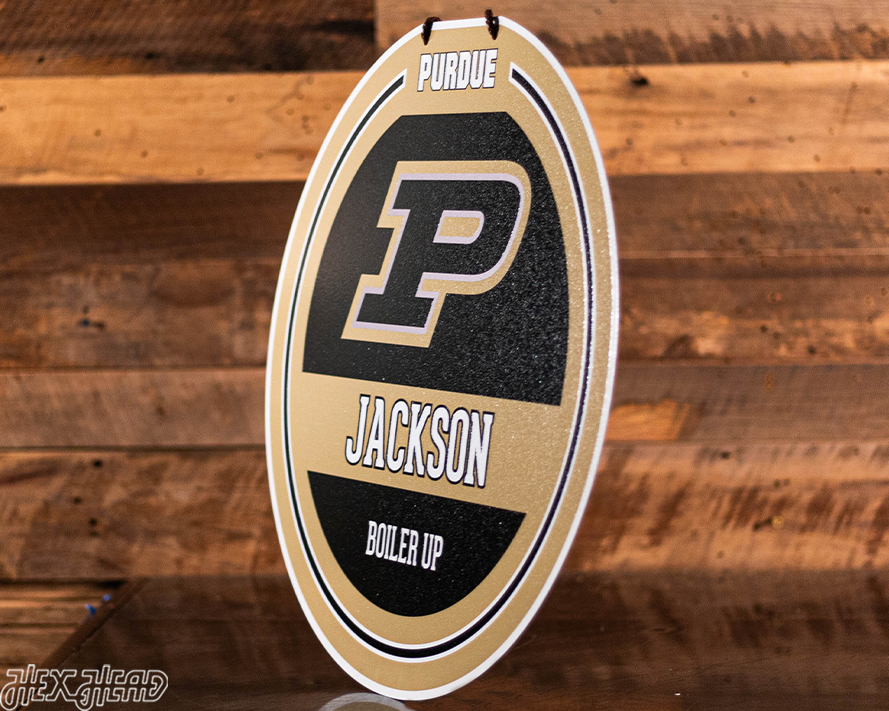 Purdue Boilermakers Personalized Monogram Metal Art