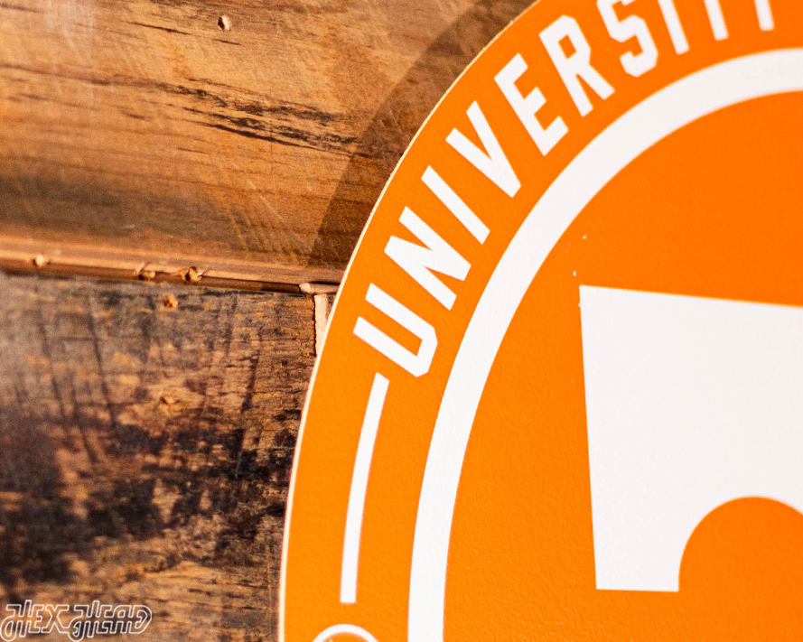 VARSITY Collection- SINGLE Layer Tennessee Volunteers Metal Wall Art