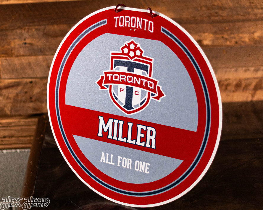 Toronto FC Personalized Monogram Metal Art