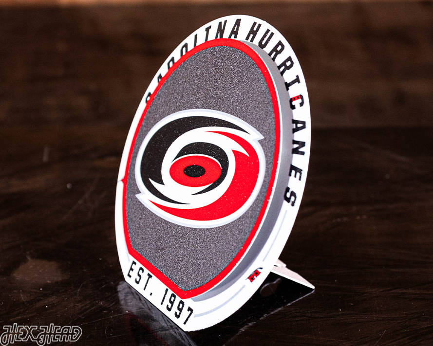 Carolina Hurricanes "Double Play" On the Shelf or on the Wall Art