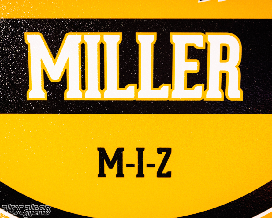 Missouri Tigers Personalized Monogram Metal Art