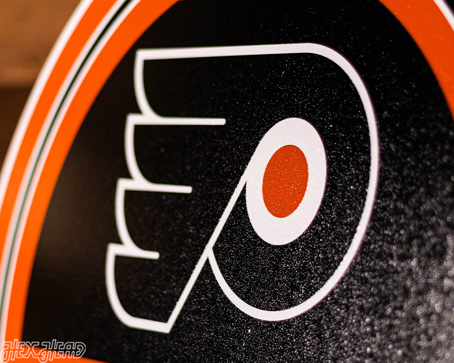 Philadelphia Flyers Personalized Monogram Metal Art