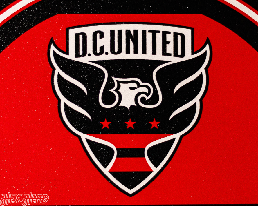 D.C. United Personalized Monogram Metal Art