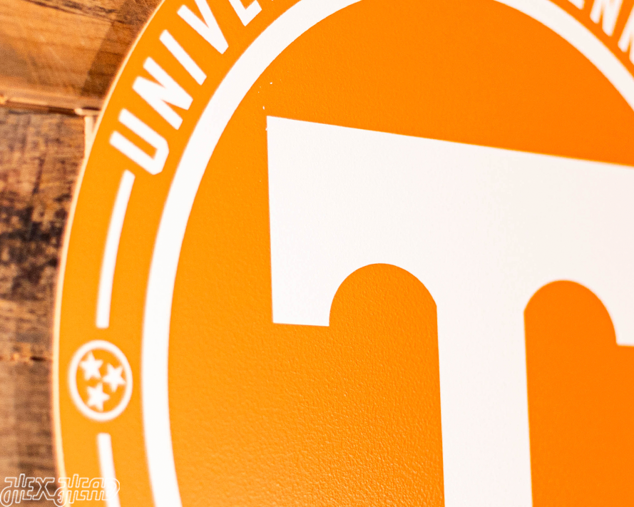 VARSITY Collection- SINGLE Layer Tennessee Volunteers Metal Wall Art