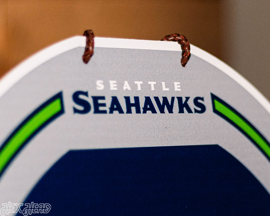 Seattle Seahawks Personalized Monogram Metal Art