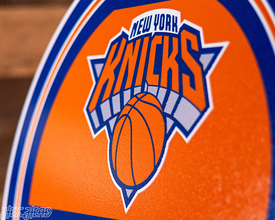 New York Knicks Personalized Monogram Metal Art