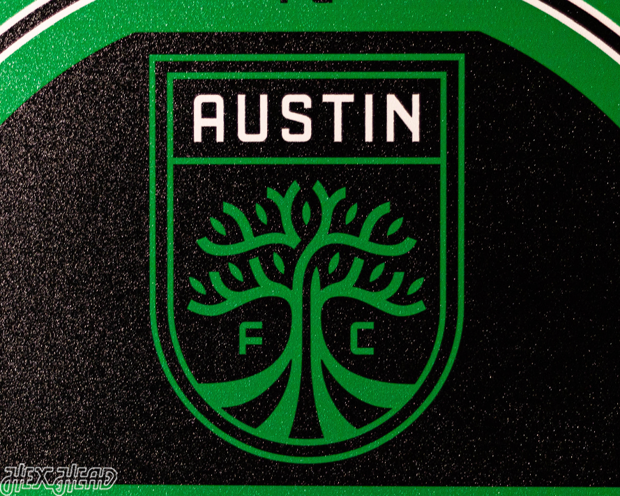 Austin FC Personalized Monogram Metal Art