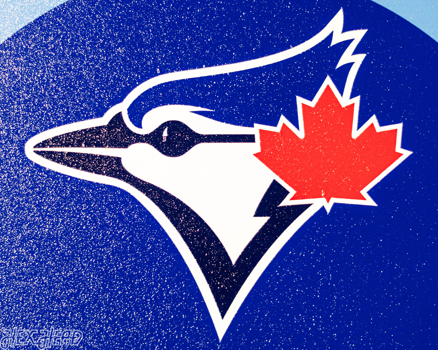 Toronto Blue Jays Personalized Monogram Metal Art