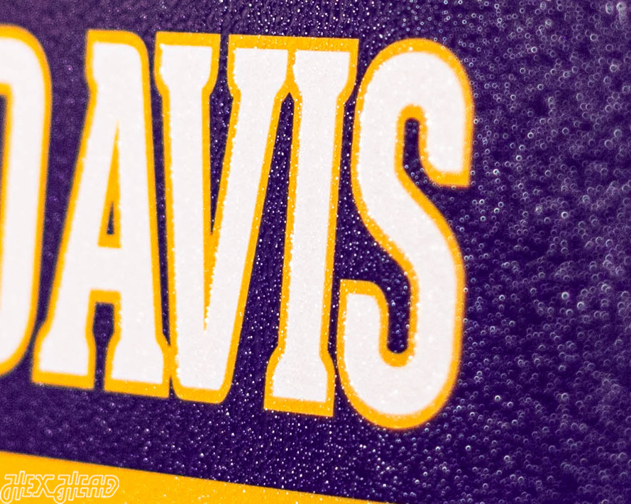 Los Angeles Lakers Personalized Monogram Metal Art