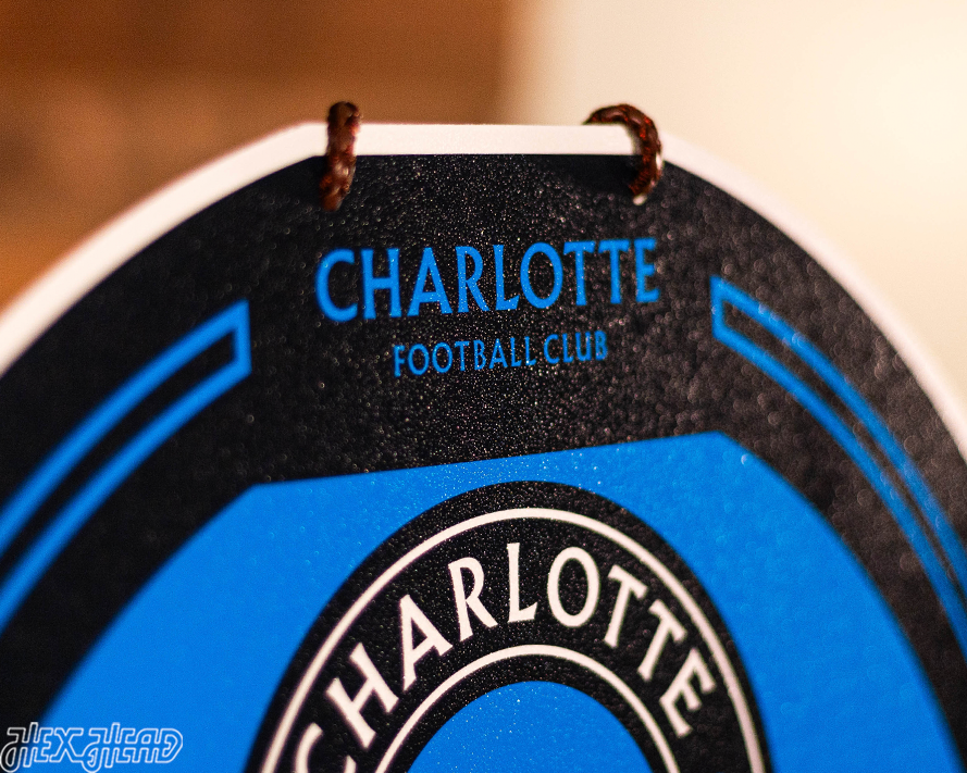 Charlotte FC Personalized Monogram Metal Art