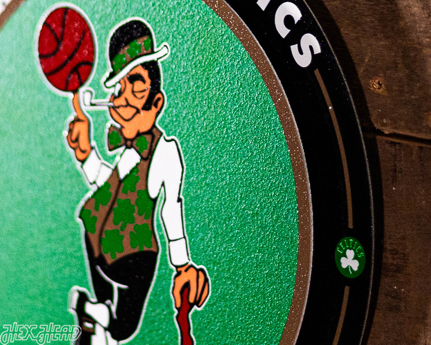 Boston Celtics "Double Play" On the Shelf or on the Wall Art