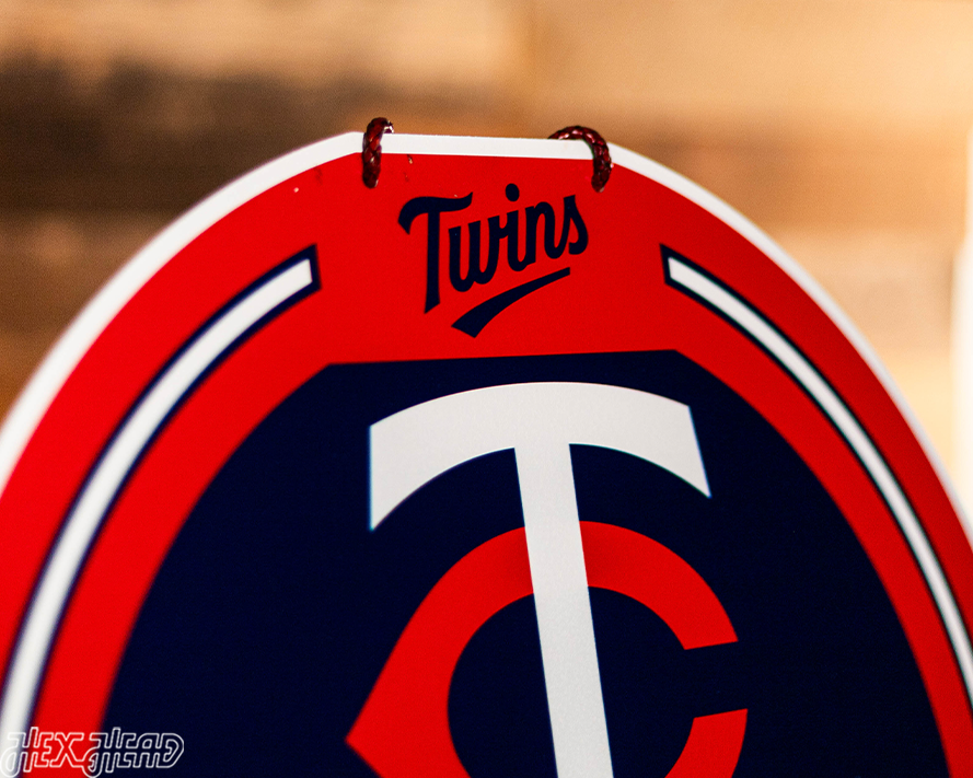 Minnesota Twins Personalized Monogram Metal Art