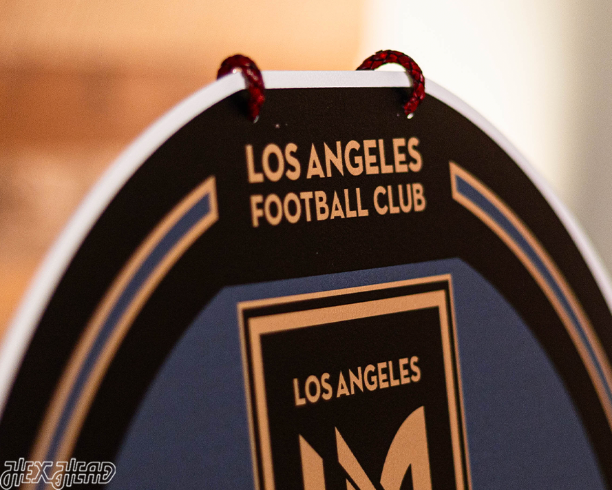 Los Angeles FC Personalized Monogram Metal Art