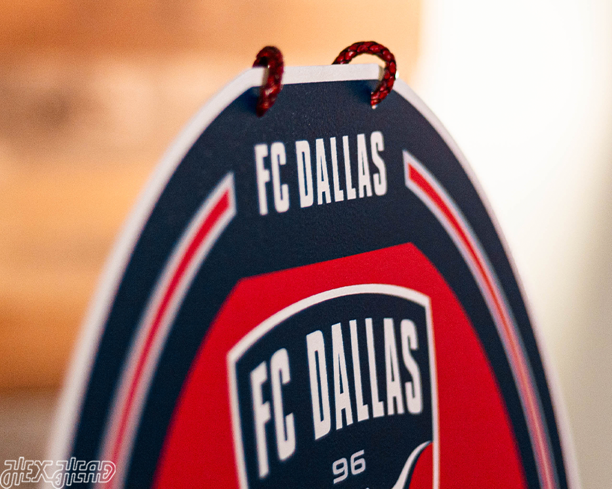 FC Dallas Personalized Monogram Metal Art