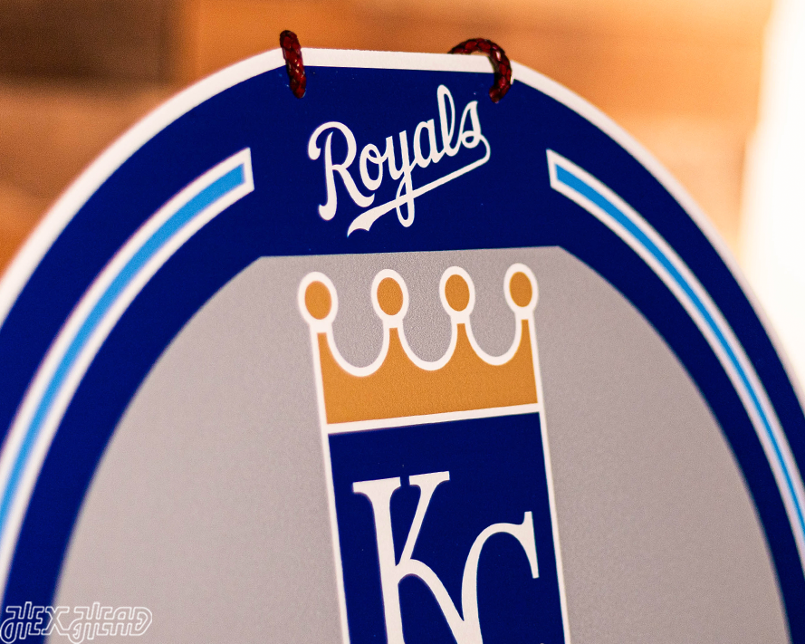 Kansas City Royals Personalized Monogram Metal Art