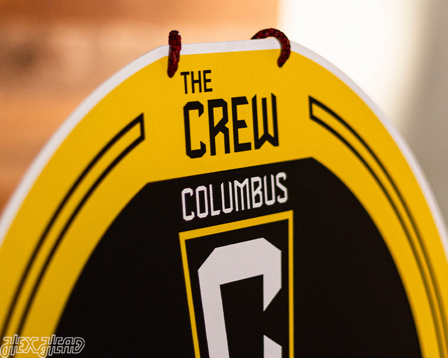 Columbus Crew Personalized Monogram Metal Art