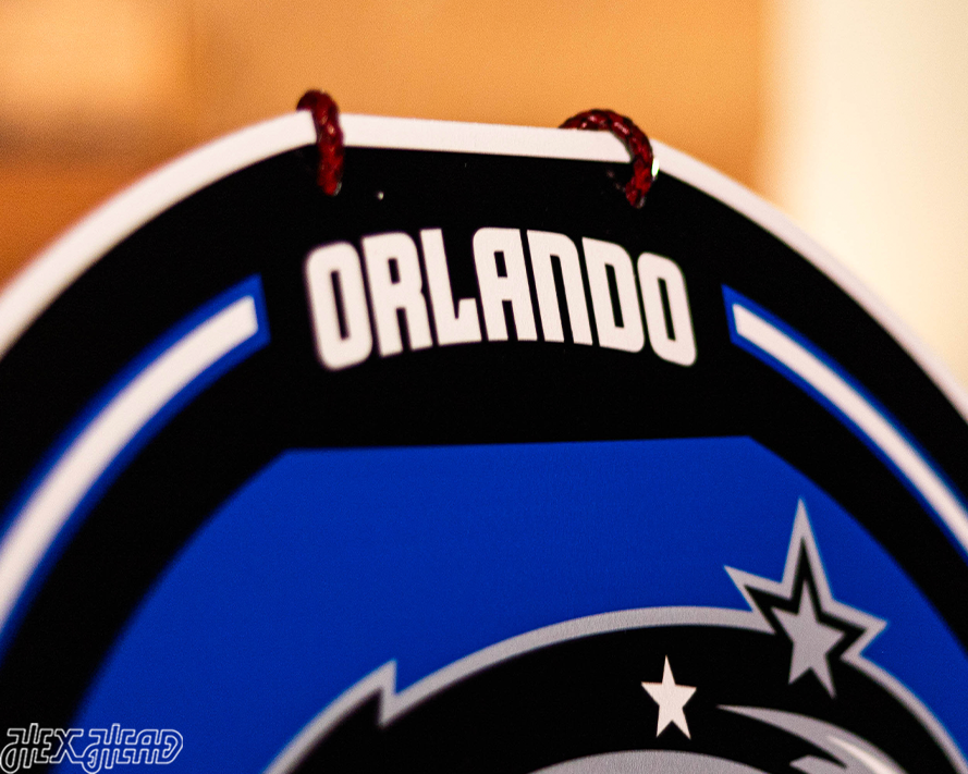 Orlando Magic Personalized Monogram Metal Art