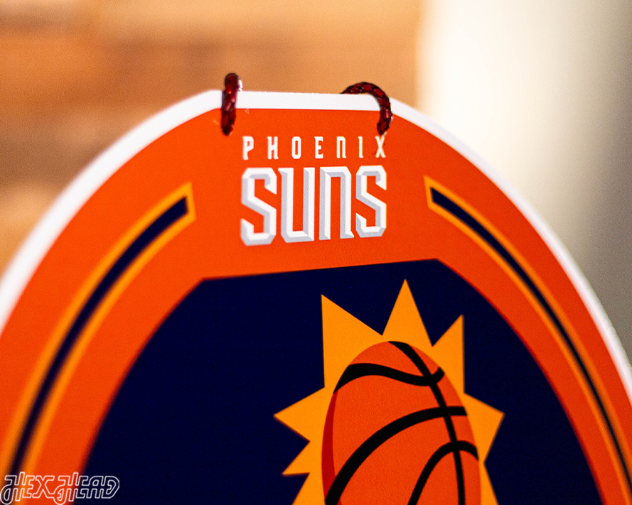 Phoenix Suns Personalized Monogram Metal Art