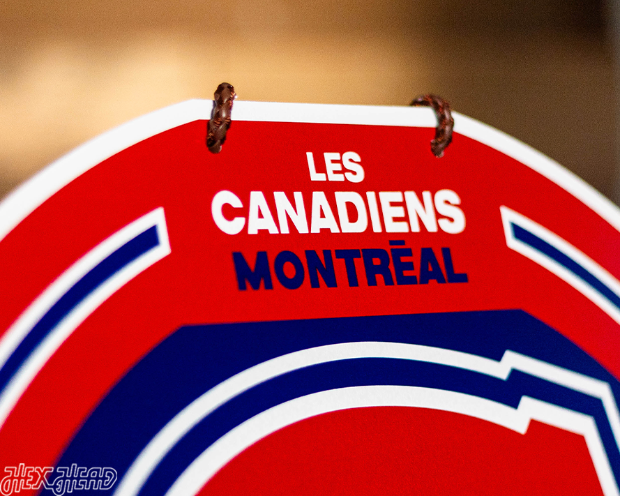 Montreal Canadiens Personalized Monogram Metal Art