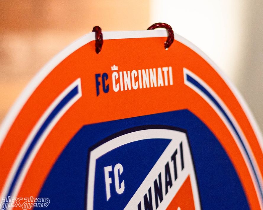 FC Cincinnati Personalized Monogram Metal Art