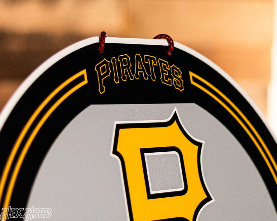 Pittsburgh Pirates Personalized Monogram Metal Art