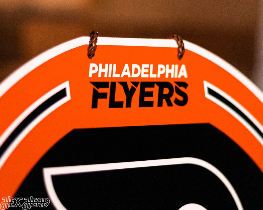 Philadelphia Flyers Personalized Monogram Metal Art