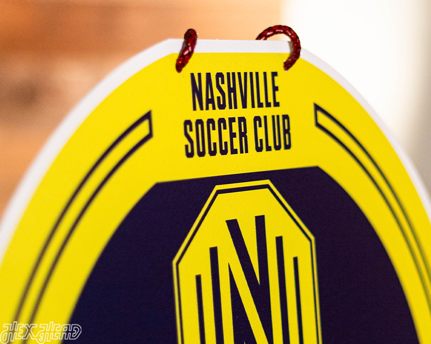 Nashville SC Personalized Monogram Metal Art