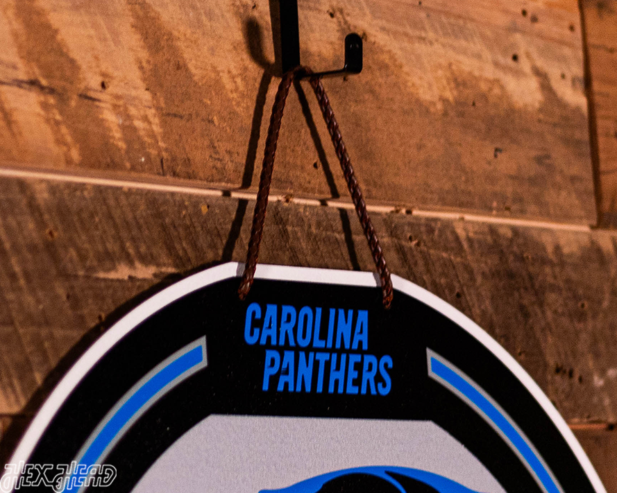 Carolina Panthers Personalized Monogram Metal Art