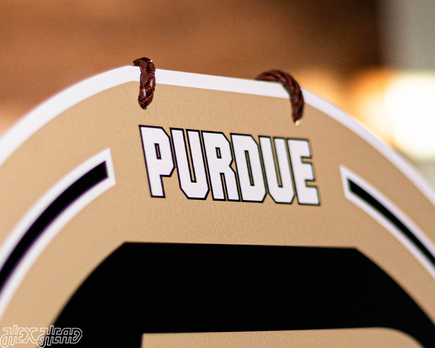 Purdue Boilermakers Personalized Monogram Metal Art