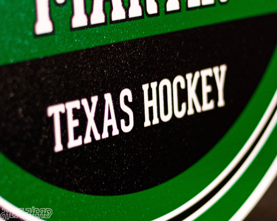 Dallas Stars Personalized Monogram Metal Art