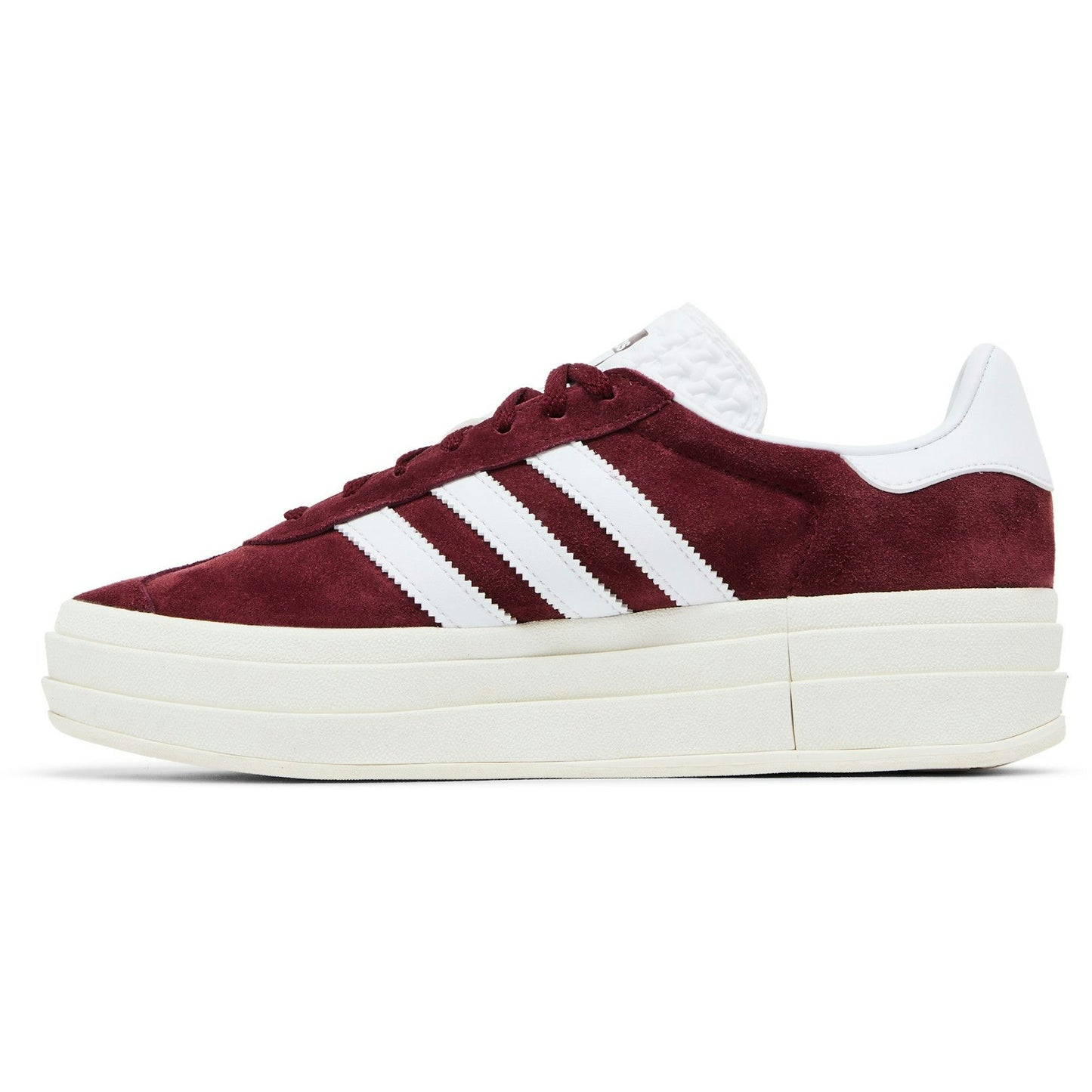 (Women) adidas Gazelle Bold Shadow Red White HQ6892