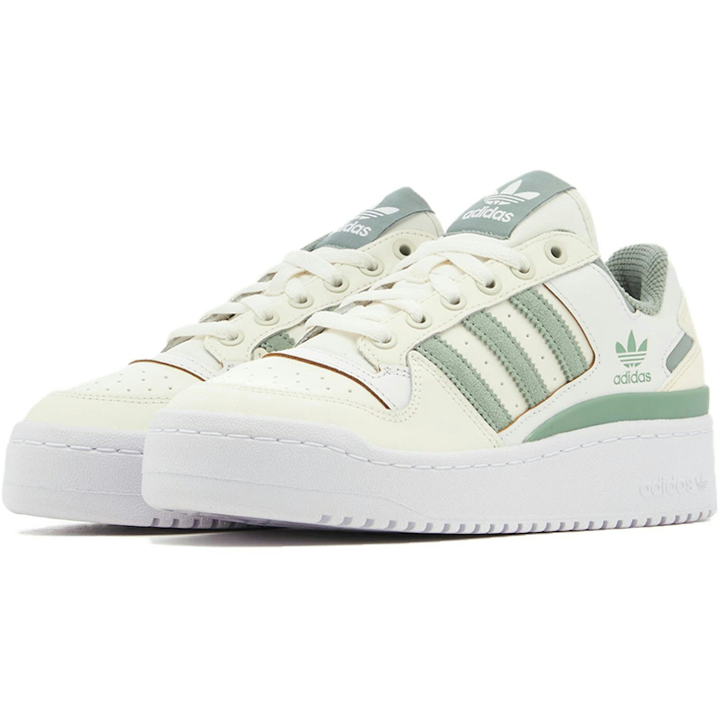 (Women) adidas Originals Forum Low ‘White Green’ IG0286