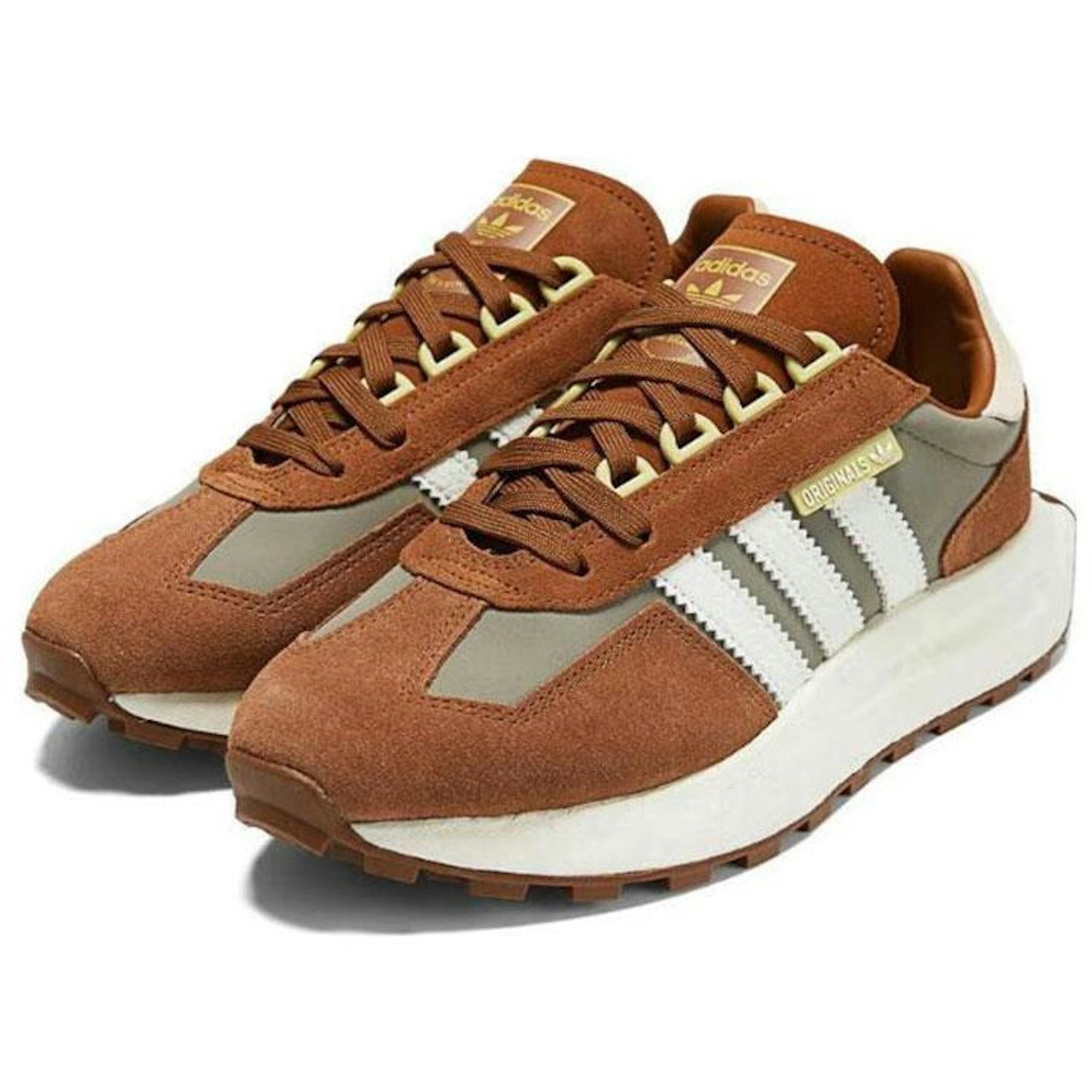 (Women) adidas originals Retropy E5 ‘Brown White Gold’ GY9921